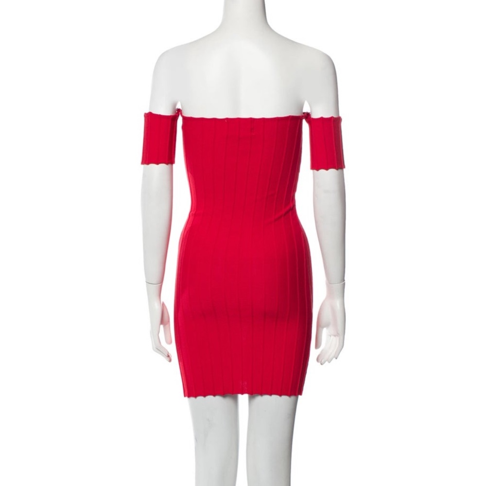 For love & lemons off the shoulder red mini dress - Small - Picture 5 of 6